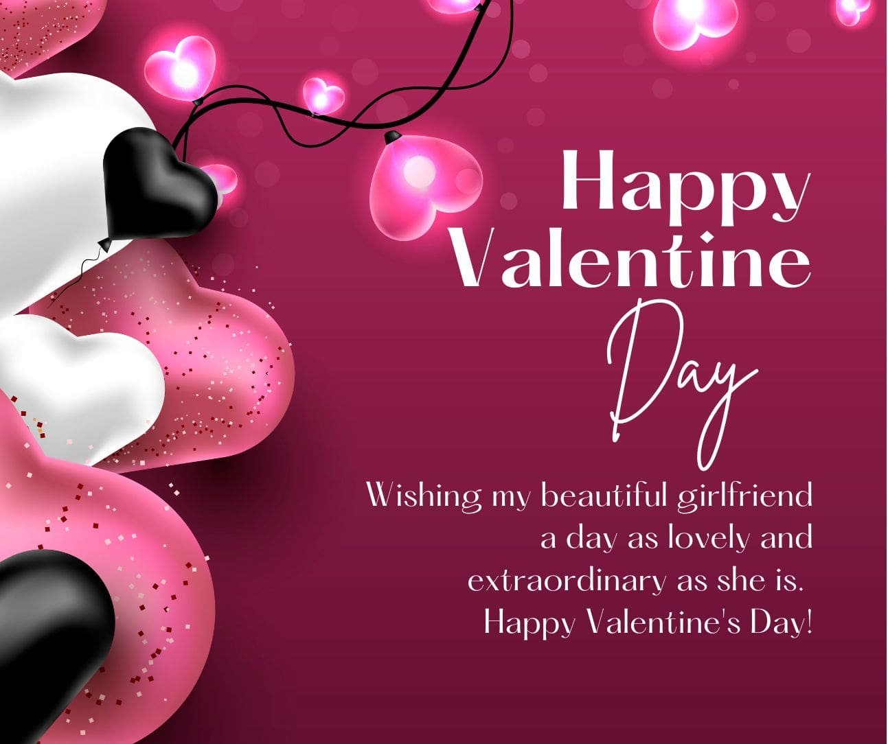 Happy Valentine's Day 2024 Wishes For Girlfriend Min