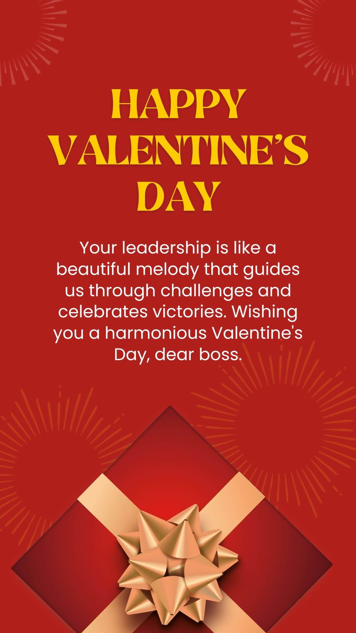 Happy Valentine's Day Messages For Boss 2024