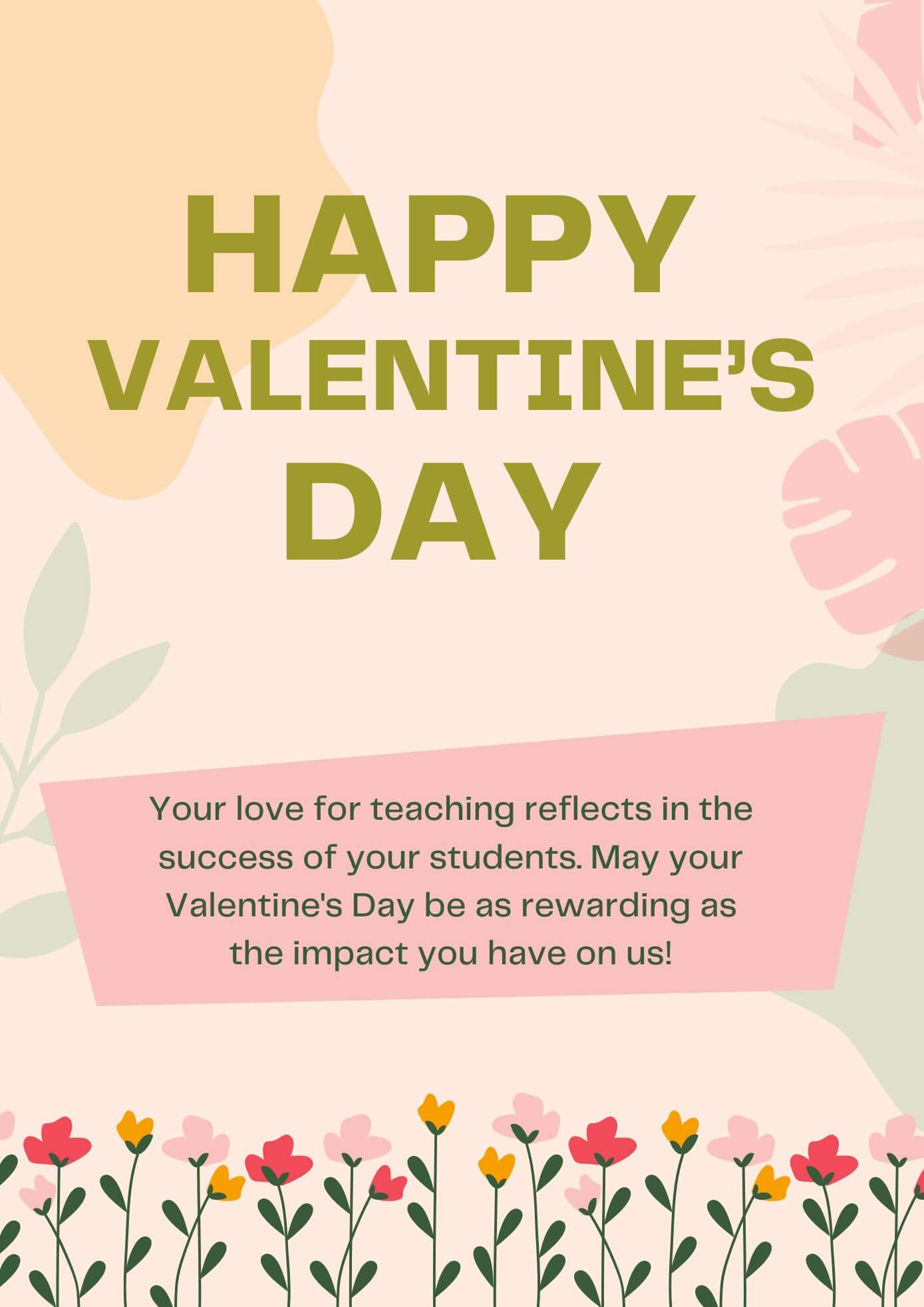 Happy Valentine's Day Wishes 2024 For Teachers