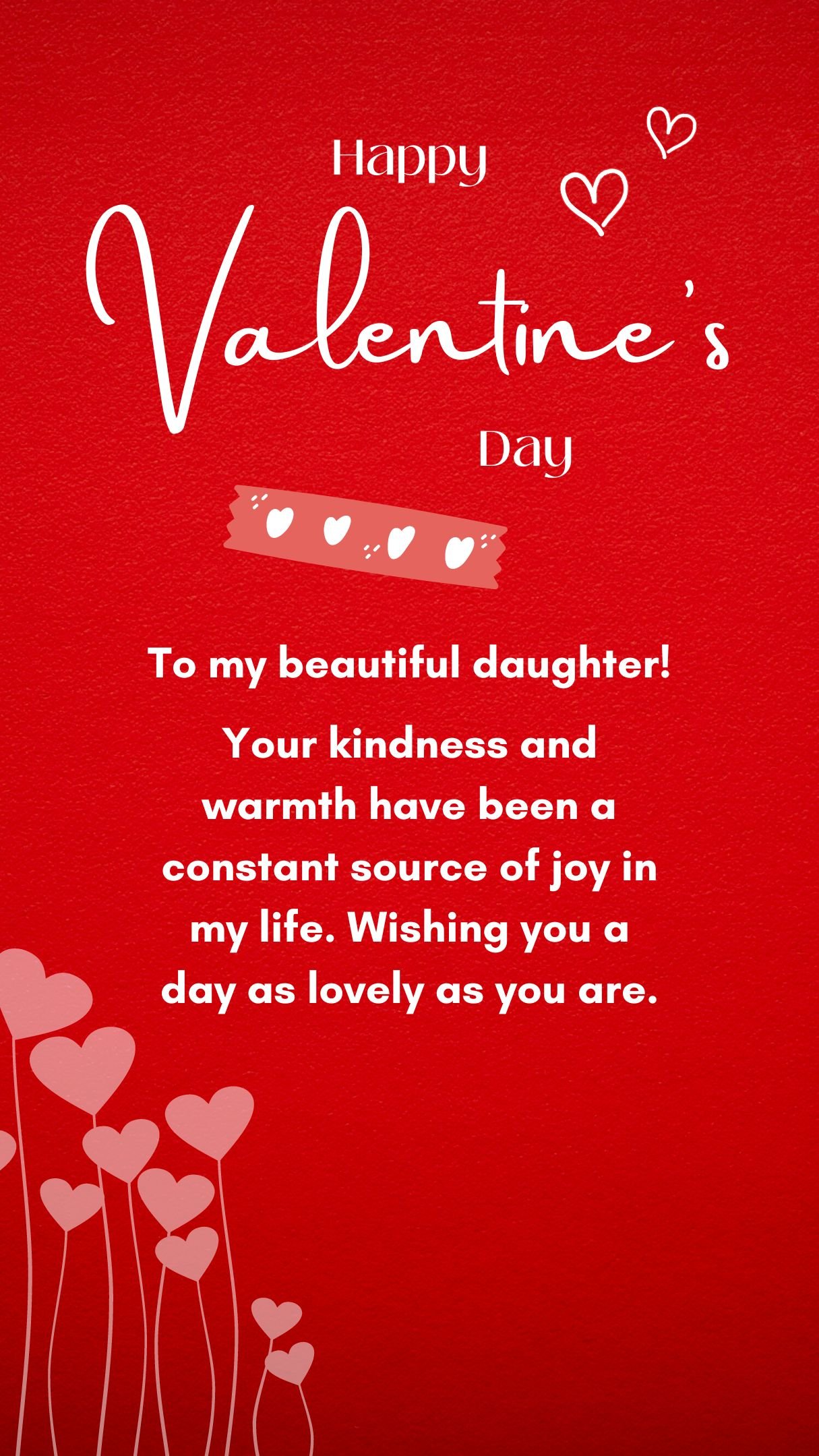 Happy Valentines Day Wishes For My Sweet Daughter 2024 Min