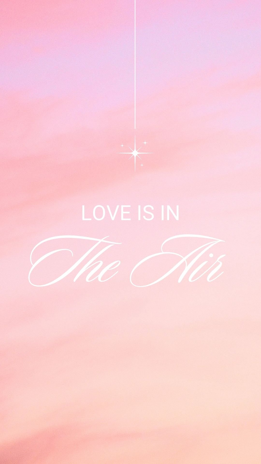 Love Is In The Air Valentine's Day IPhone Wallpaper Min