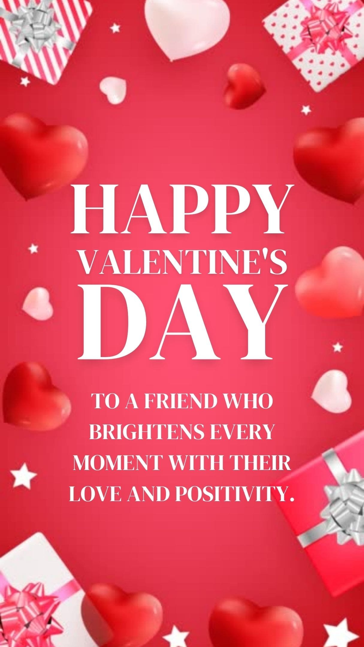 Red Happy Valentines Day Wishes For Friends 2024 Min