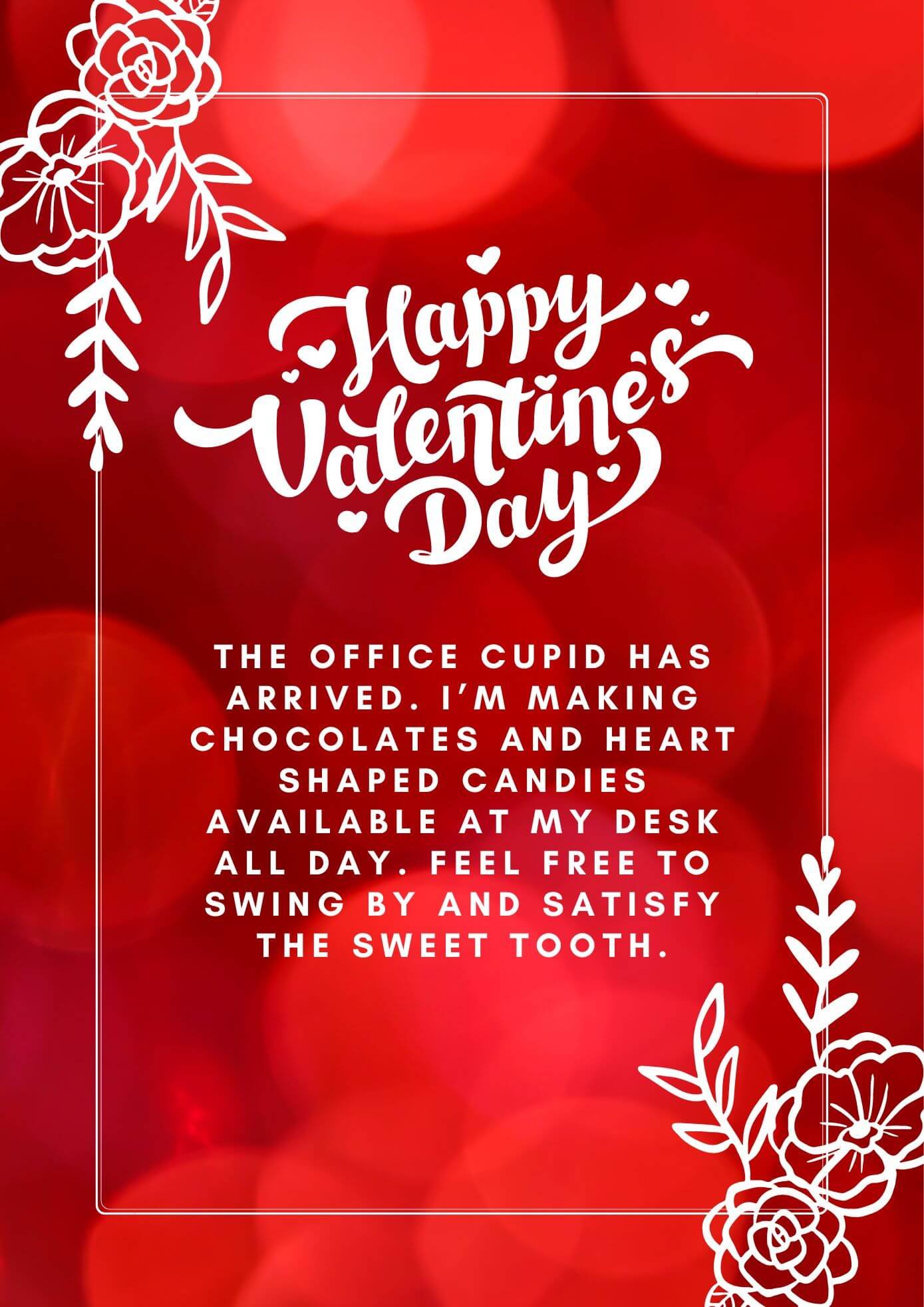 Valentines Day Wishes For Coworkers And Employees