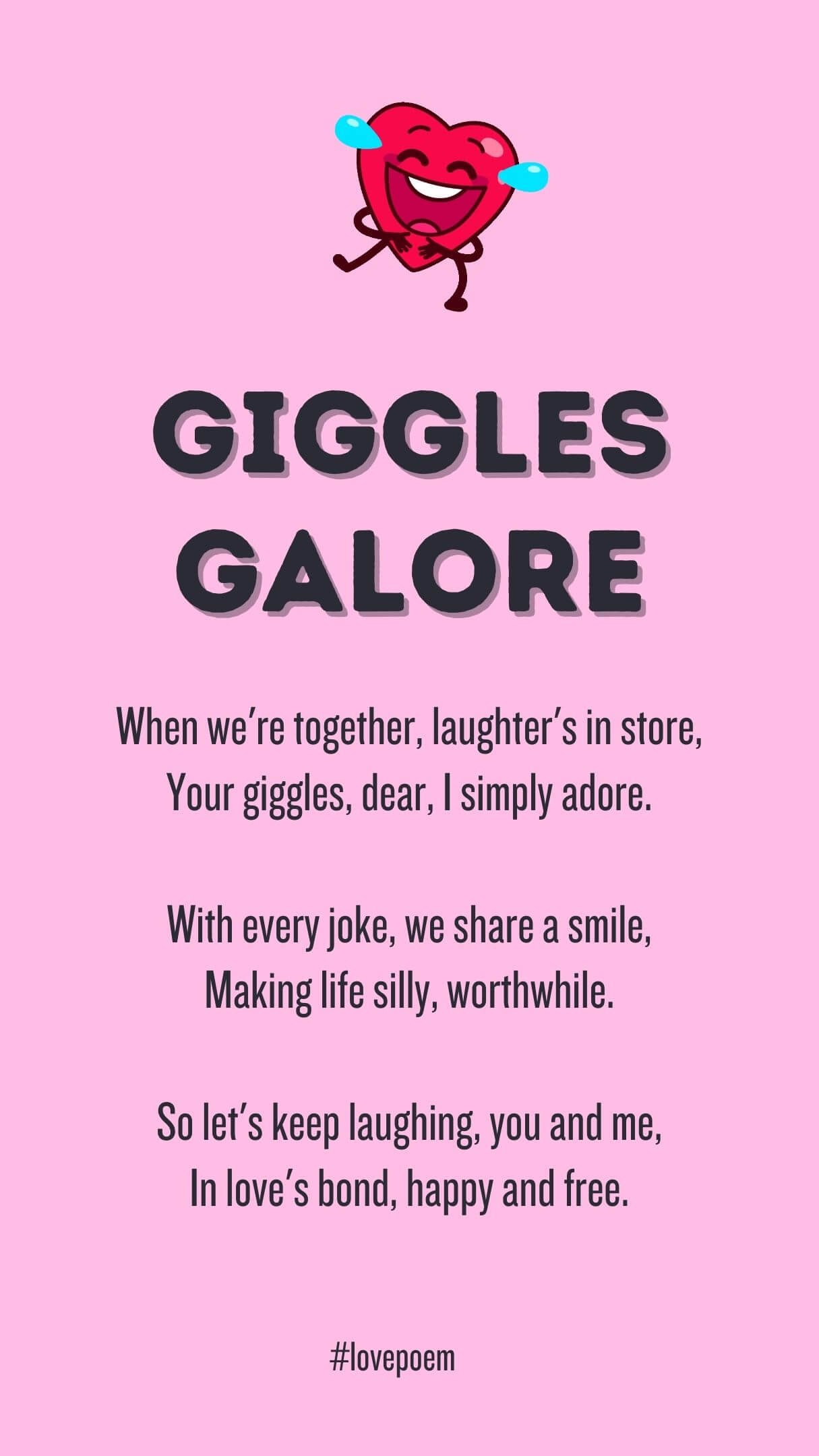 Funny Love Poems To Make Him Her Laugh