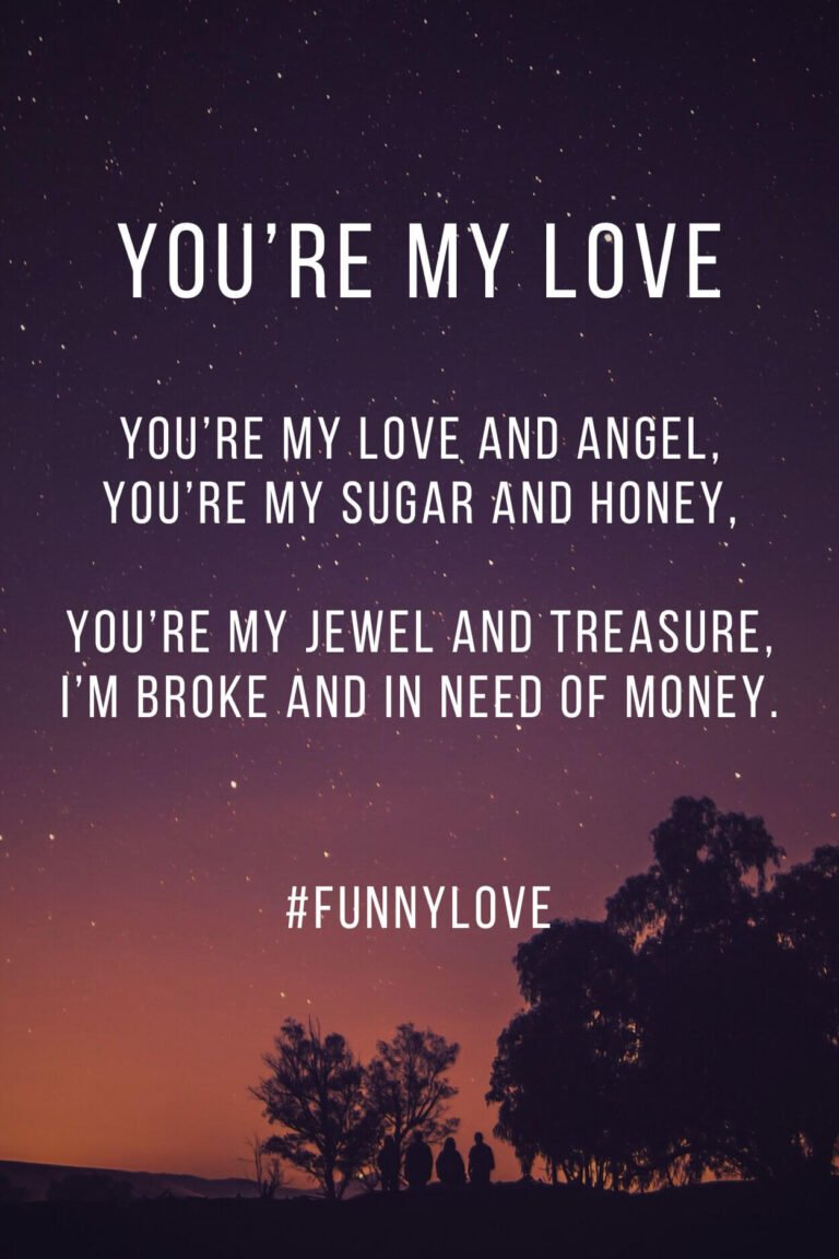 50+ Funny Love Poems to Make Her/Him Laugh (With Images) - iPhone2Lovely