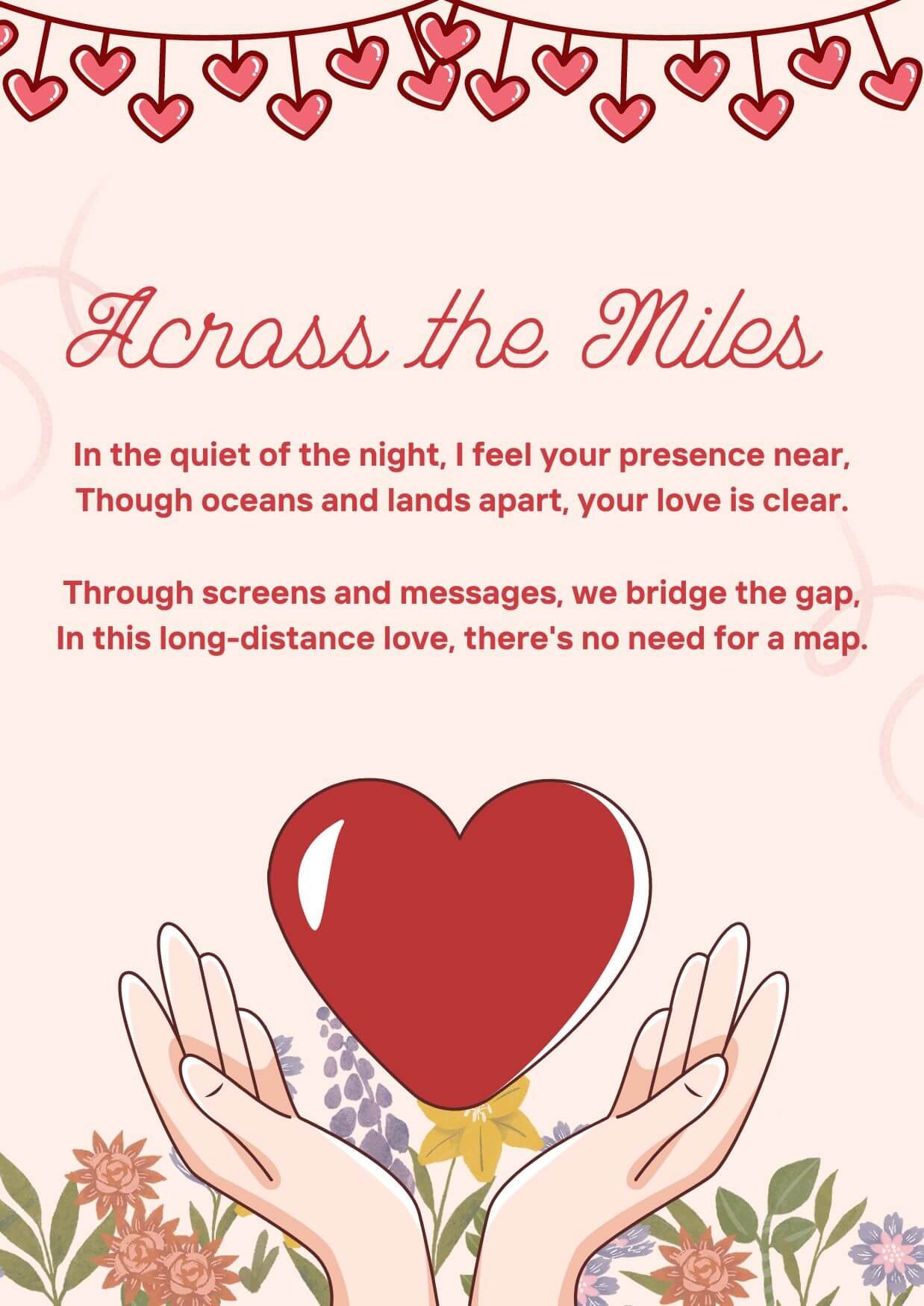 Love Poems For Long Distance Relationships With Images