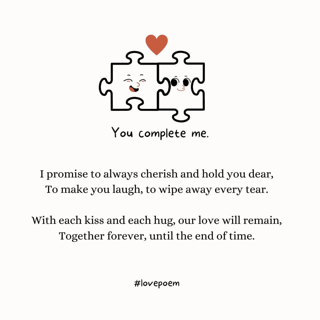 Short Deep Love Poems For My Dear Wife