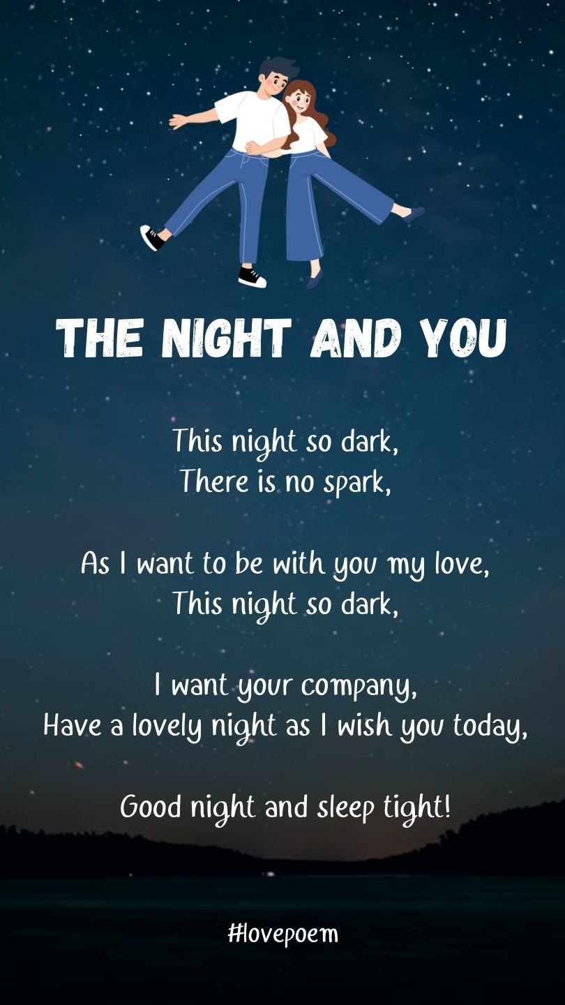 Good Night Love Poems For Him
