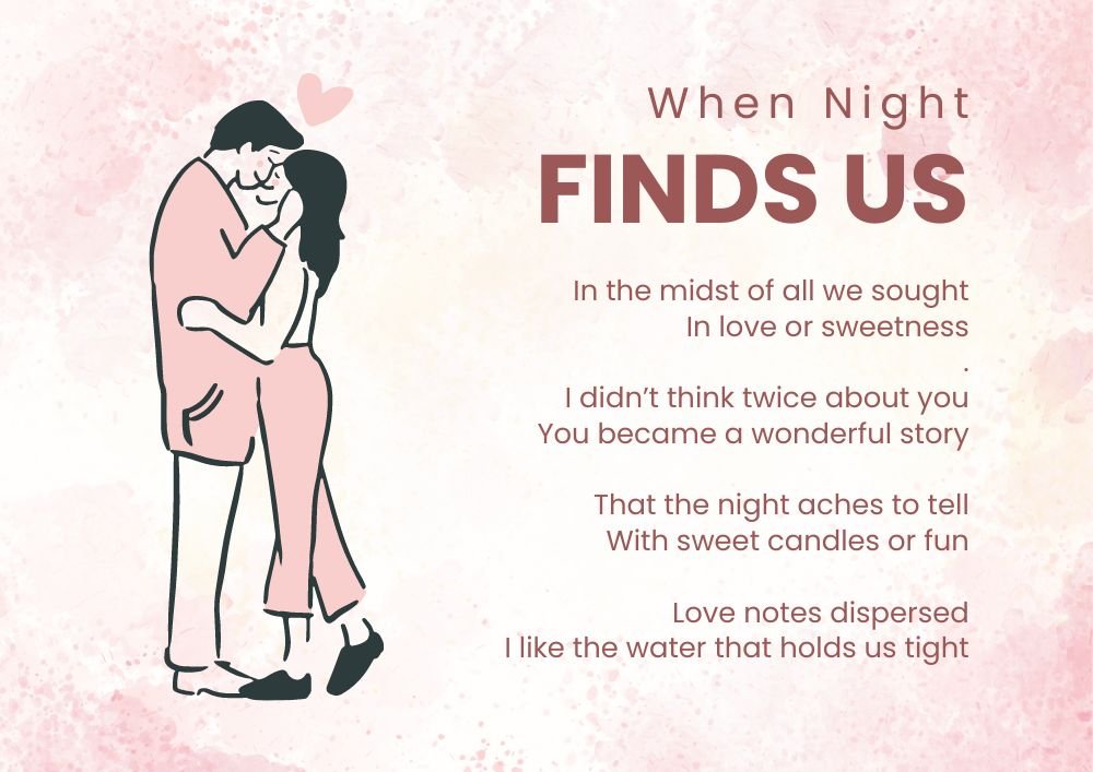 Loving Good Night Love Poems  For My Lady