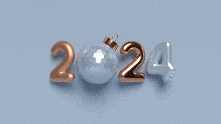 Happy New Year 2024 Gif Wishes Animated Image