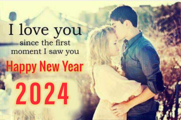 I Love You New Year 2024 Couples Wishes 632x420