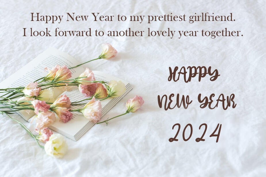 Lovely New Year 2024 Greeting Message For Girlfriend