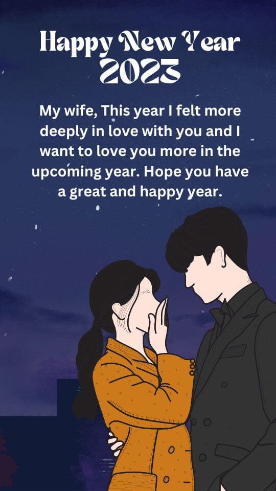 happy new year my love cards