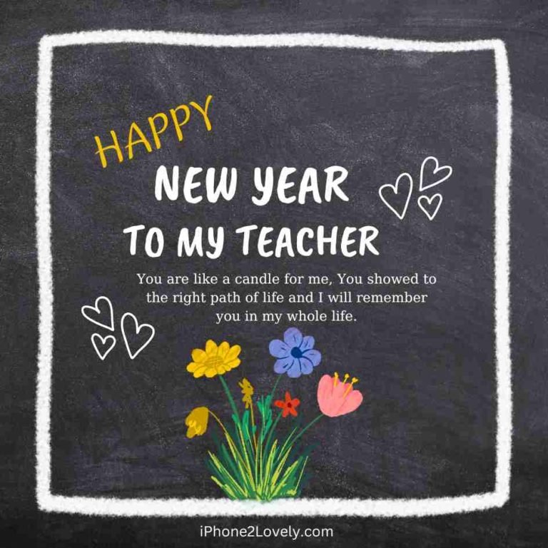 75 Best Happy New Year 2025 Wishes for Teachers (with Images ...