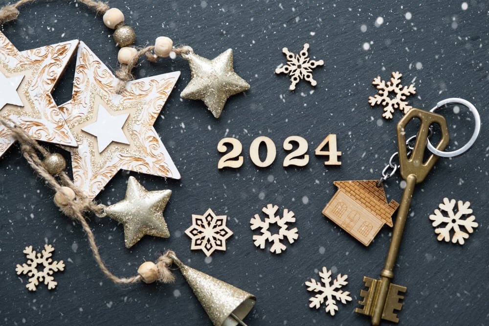 Free New Year Background 2024
