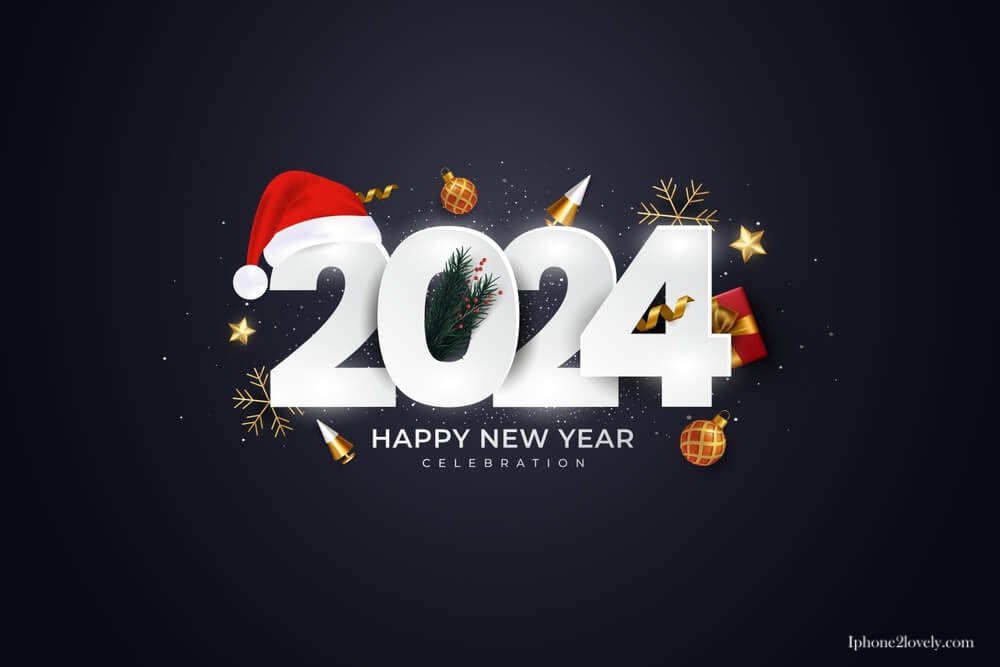New Year 2024 Photo Background