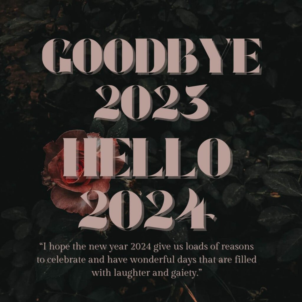 Hello New Year 2025 & Goodbye 2024 Images & Wishes iPhone2Lovely