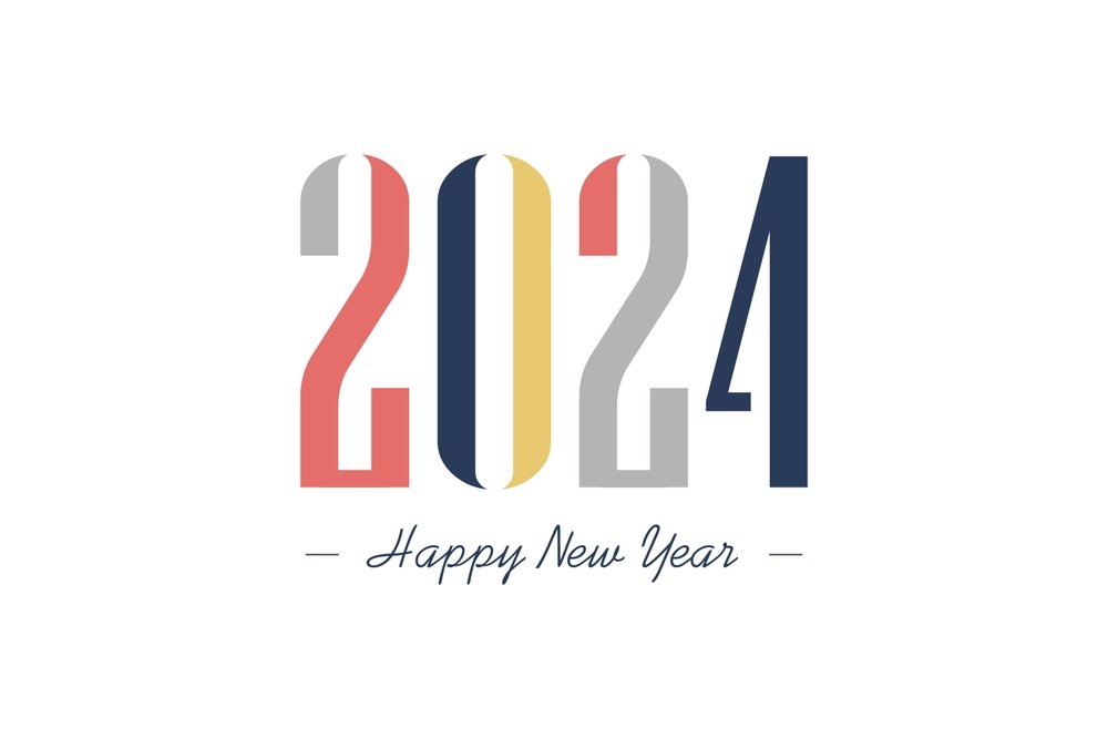 2024 Happy New Year Profile Display Picture HD Colorful