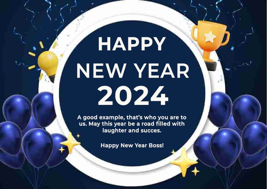 Happy New Year 2024 Wishes For Boss