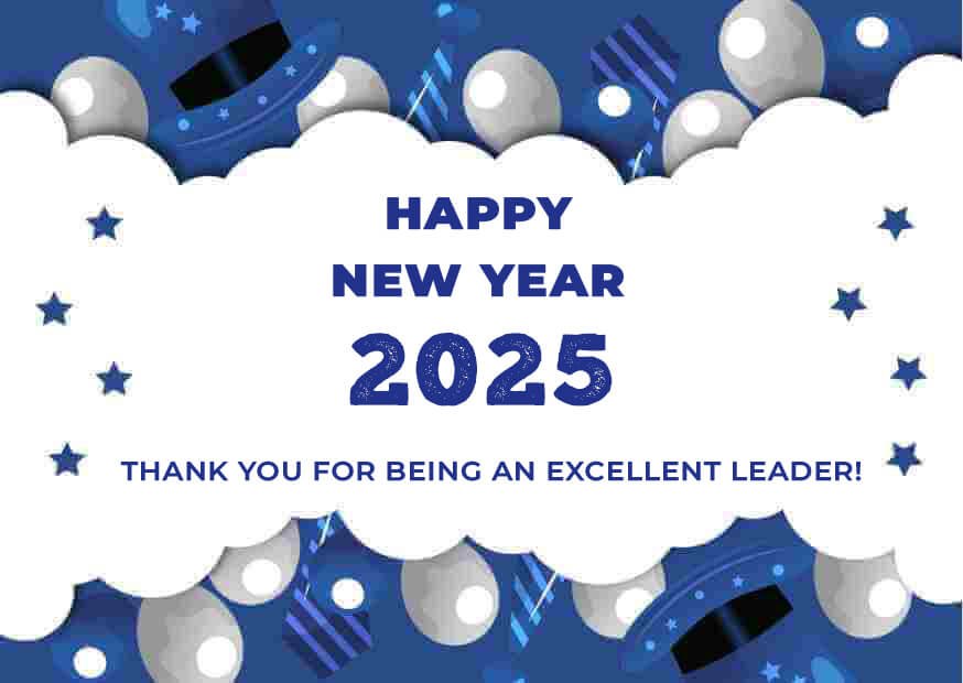 Happy New Year 2025 Wishes For Team Leader Boss And Mentors
