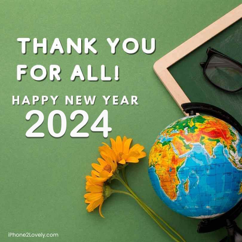 Thank You To Your Teacher On Happy New Year 2024