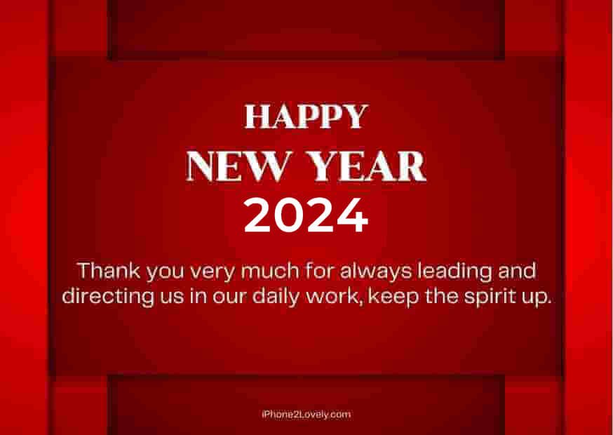 Top New Year 2024 Wishes And Greeting Cards For Your Boss