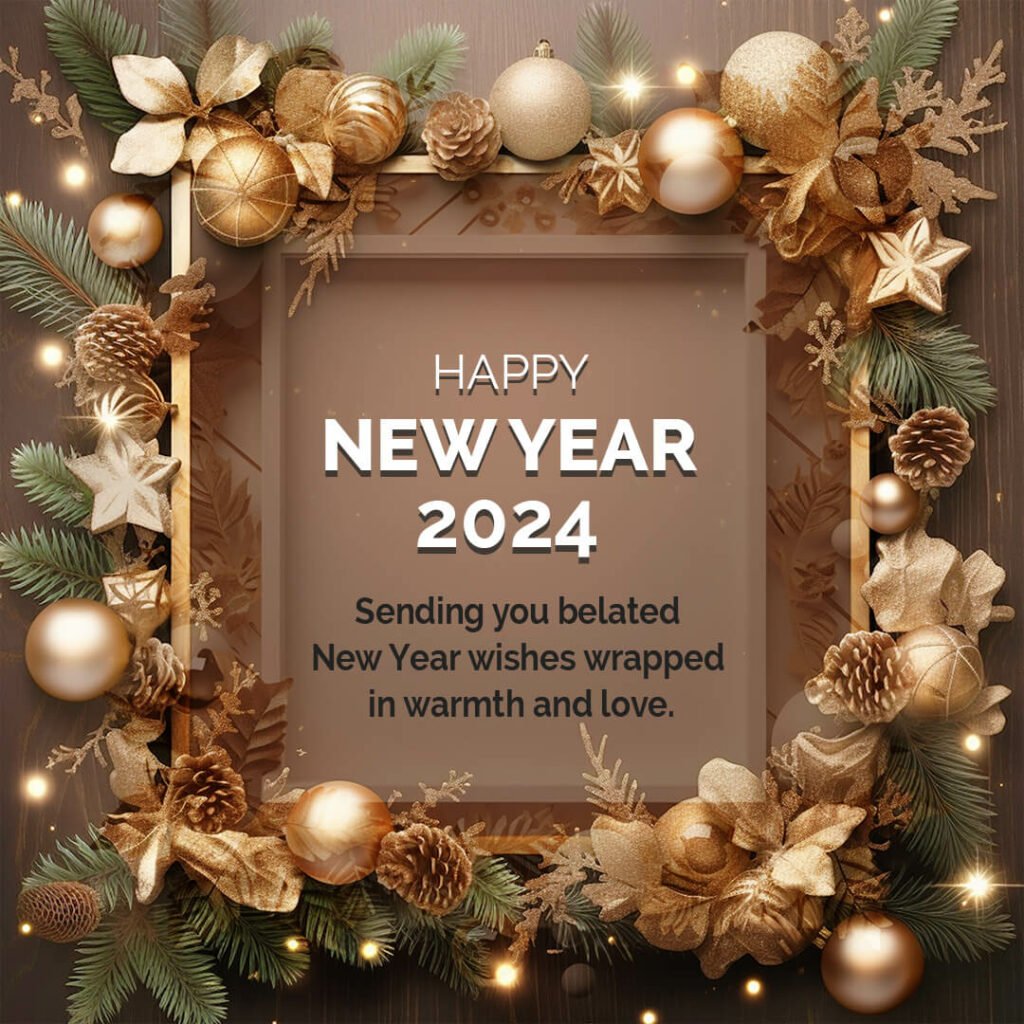 80 Belated Happy New Year 2025 Wishes (with Images) iPhone2Lovely