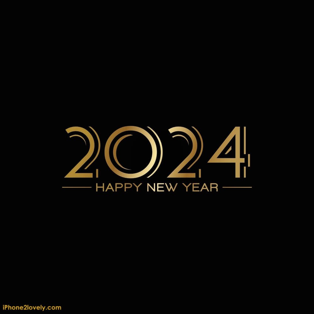 Happy New Year Hd Wallpaper 2024