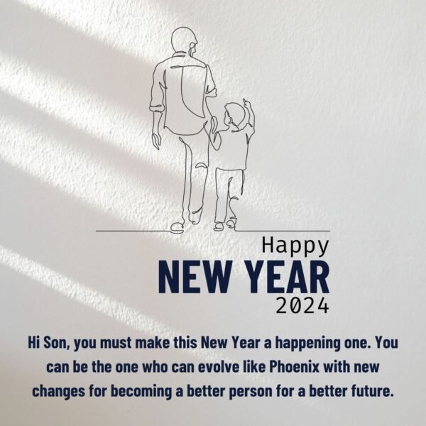 200 Happy New Year Wishes for Son 2025 (with Images) iPhone2Lovely