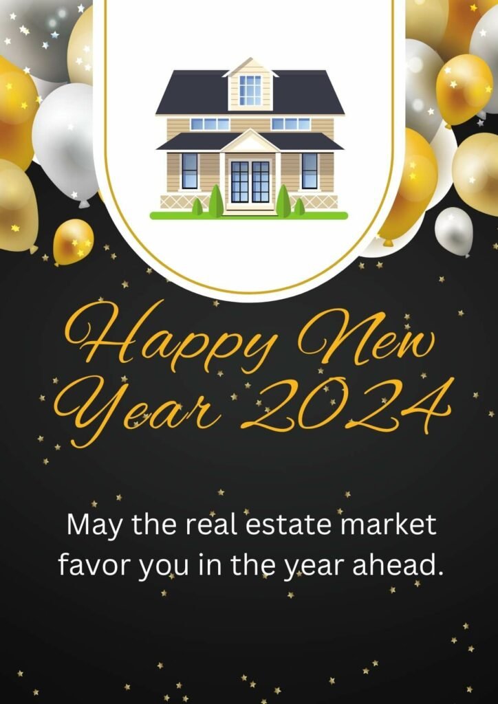 Happy 2024 New Year Wishes For Real Estate 724x1024 