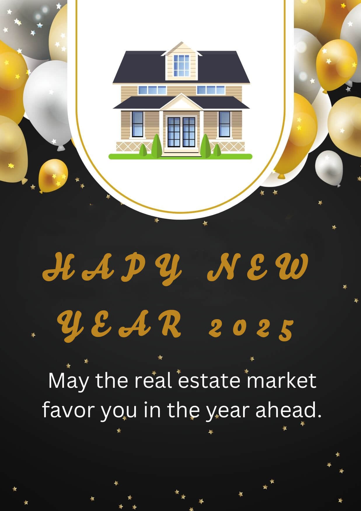 Happy 2025 New Year Wishes For Real Estate