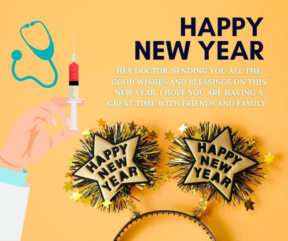 Happy New Year Wishes 2025 For Doctors Status