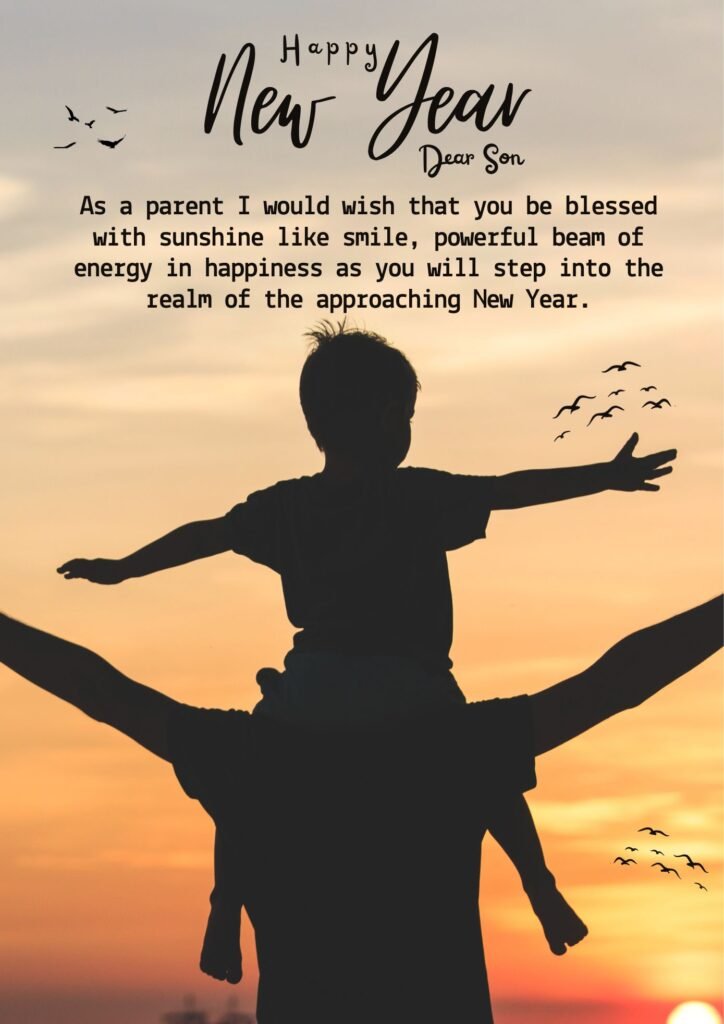 200 Happy New Year Wishes for Son 2025 (with Images) iPhone2Lovely