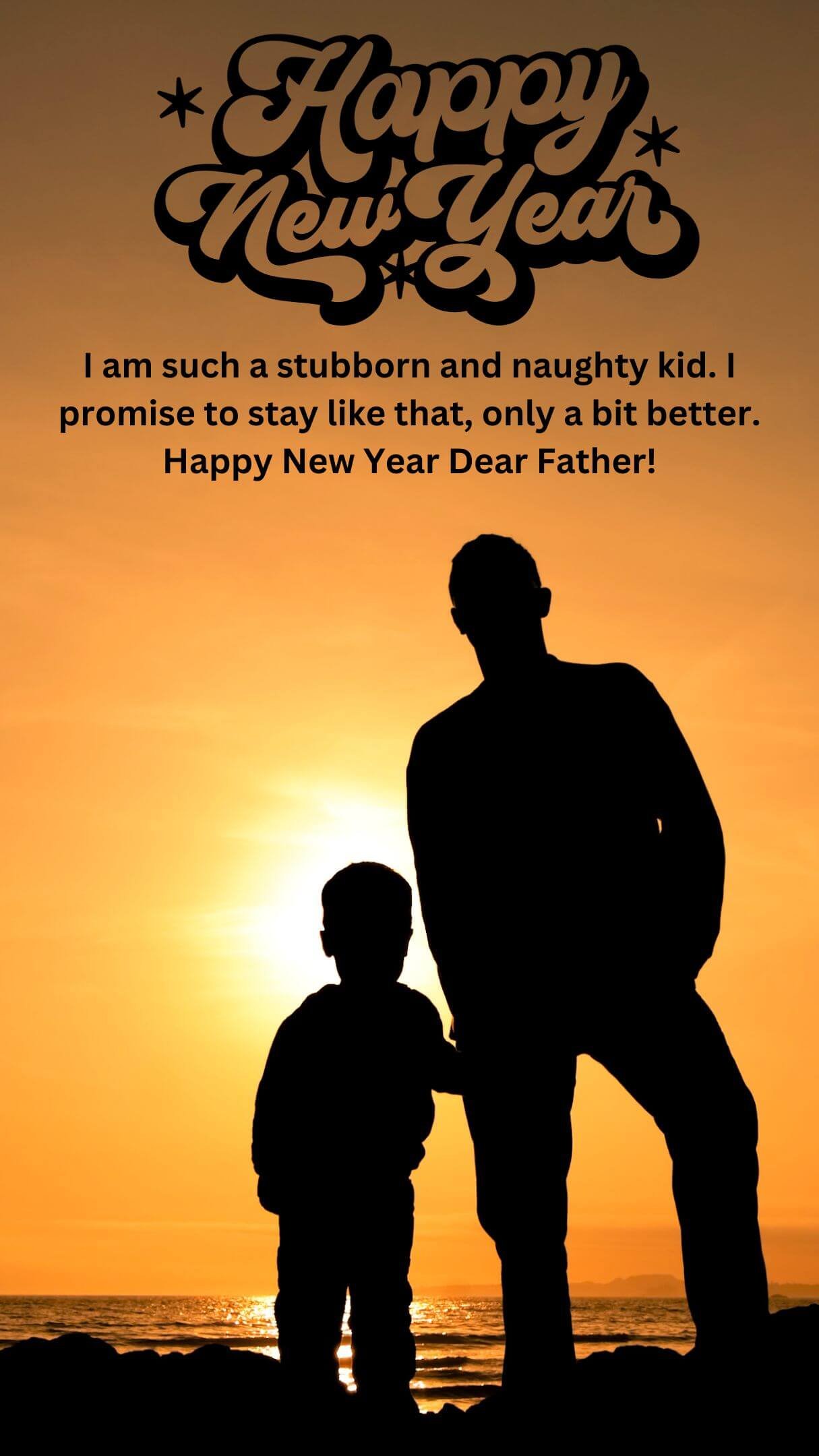 Happy New Year Wishes For Dad Story 2025