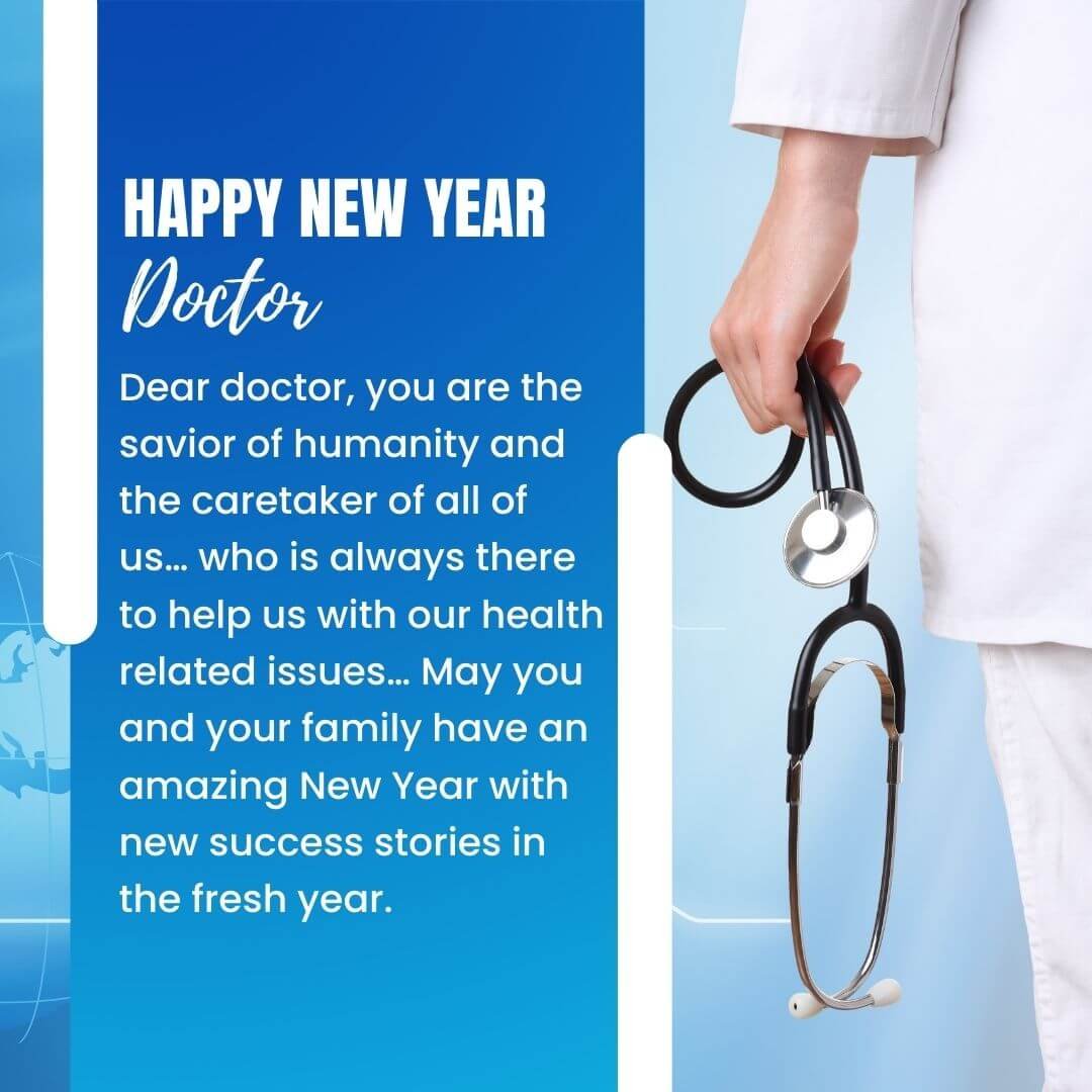 Happy New Year Wishes For Doctors 2025