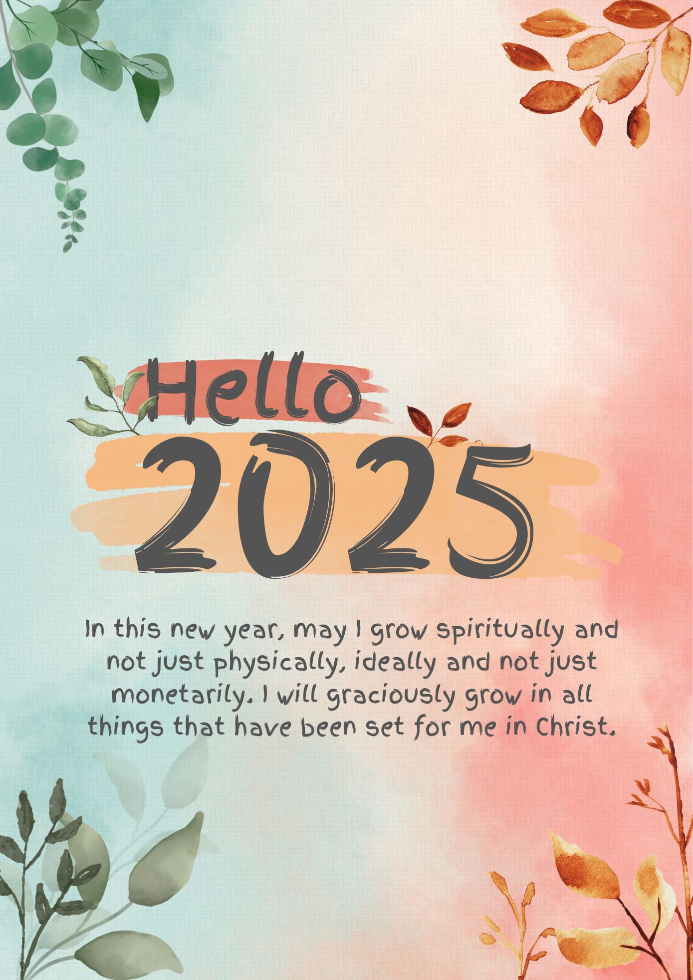Happy New Year Wishes 2025 For Me