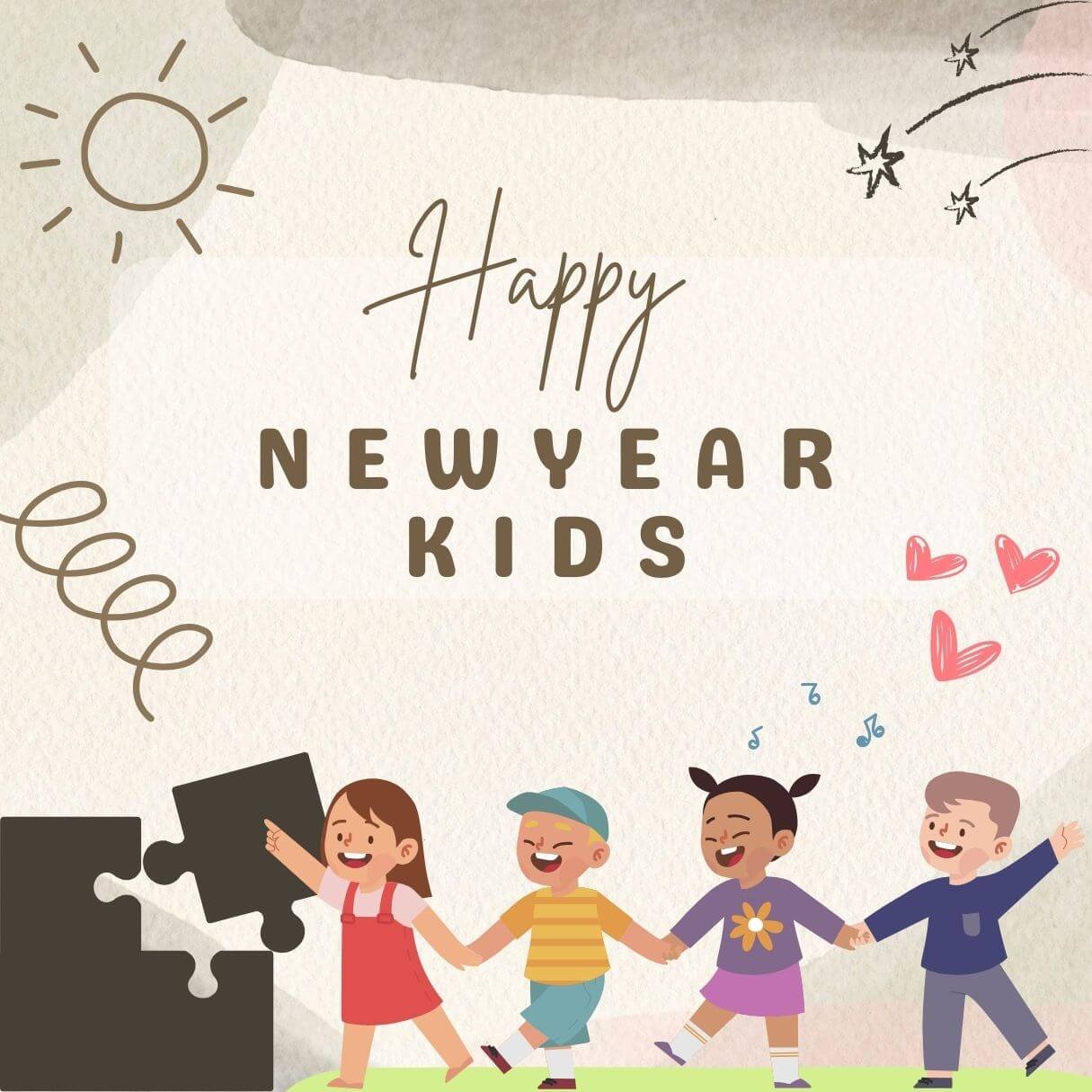 Happy New Year 2024 Wishes For Kids
