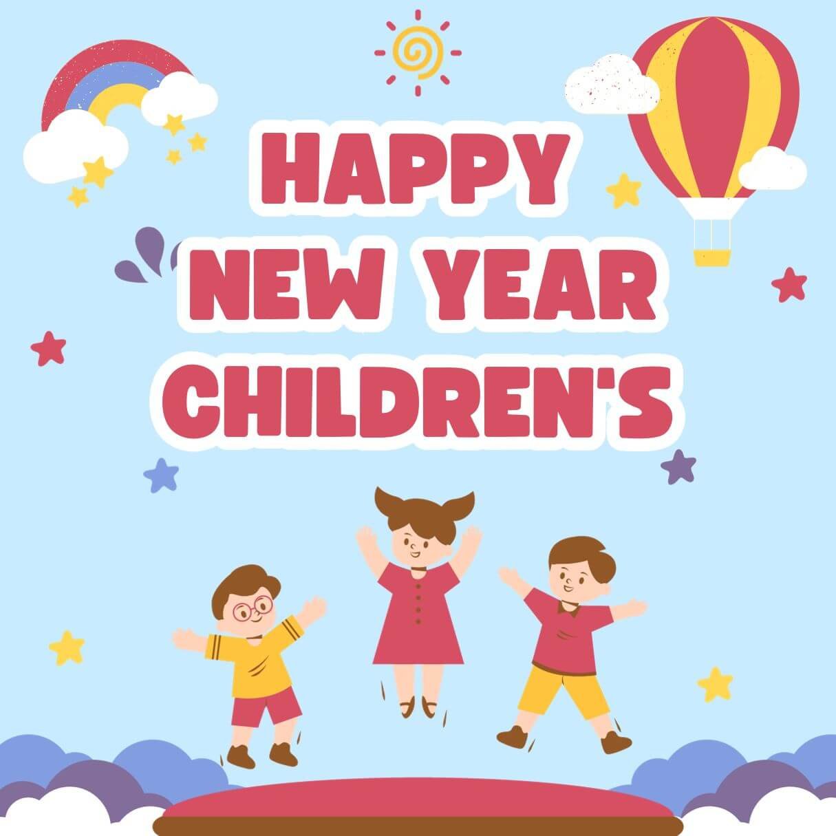 Happy New Year Wishes For Child 2024