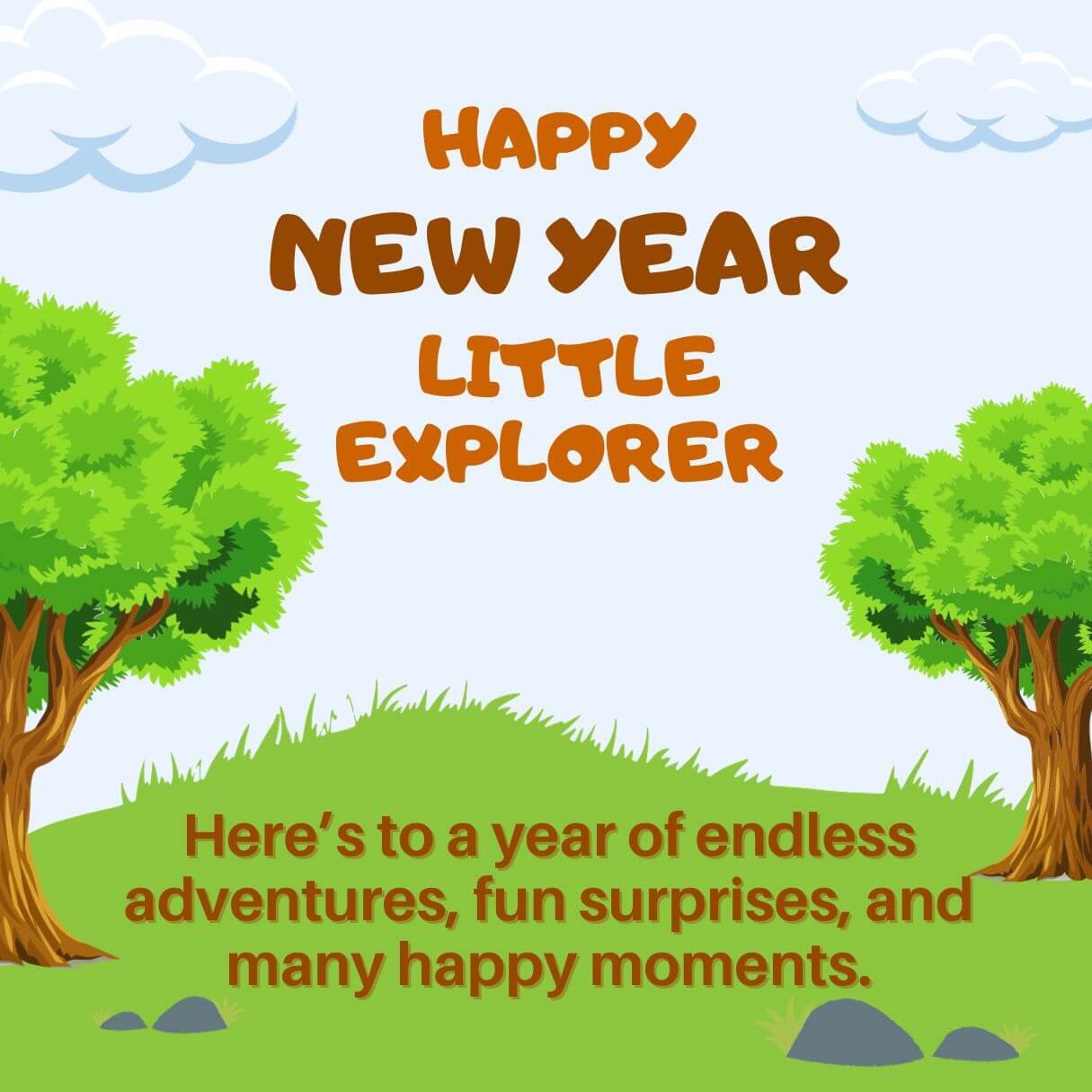 Happy New Year Wishes For Little Ones 2024