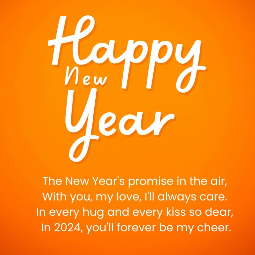 50 Romantic Happy New Year 2025 Poems for Him (with Images) iPhone2Lovely