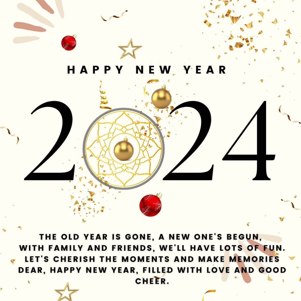 Short Happy New Year 2024 Poems Wishes For Family And Friend