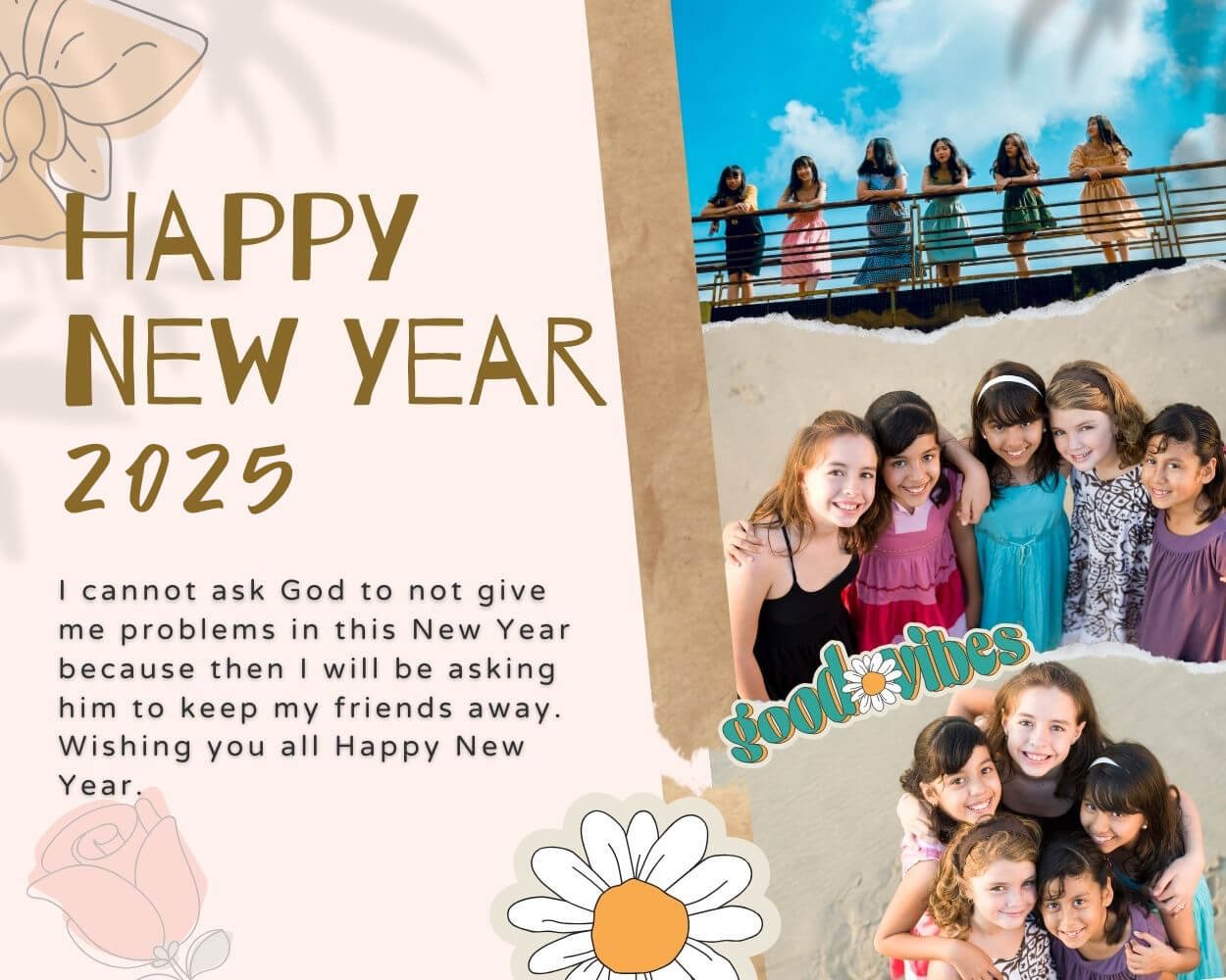 2025 Happy New Year Wishes For Best Friend