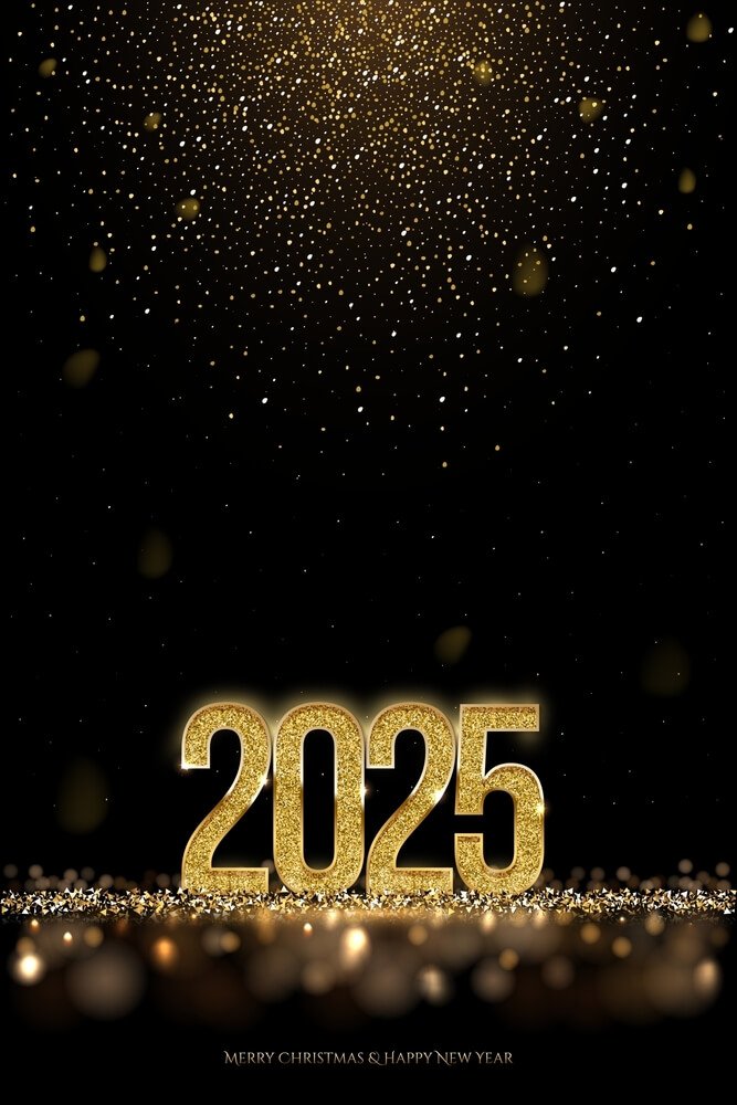 2025 New Year IPhone Wallpapers Simple And Cool