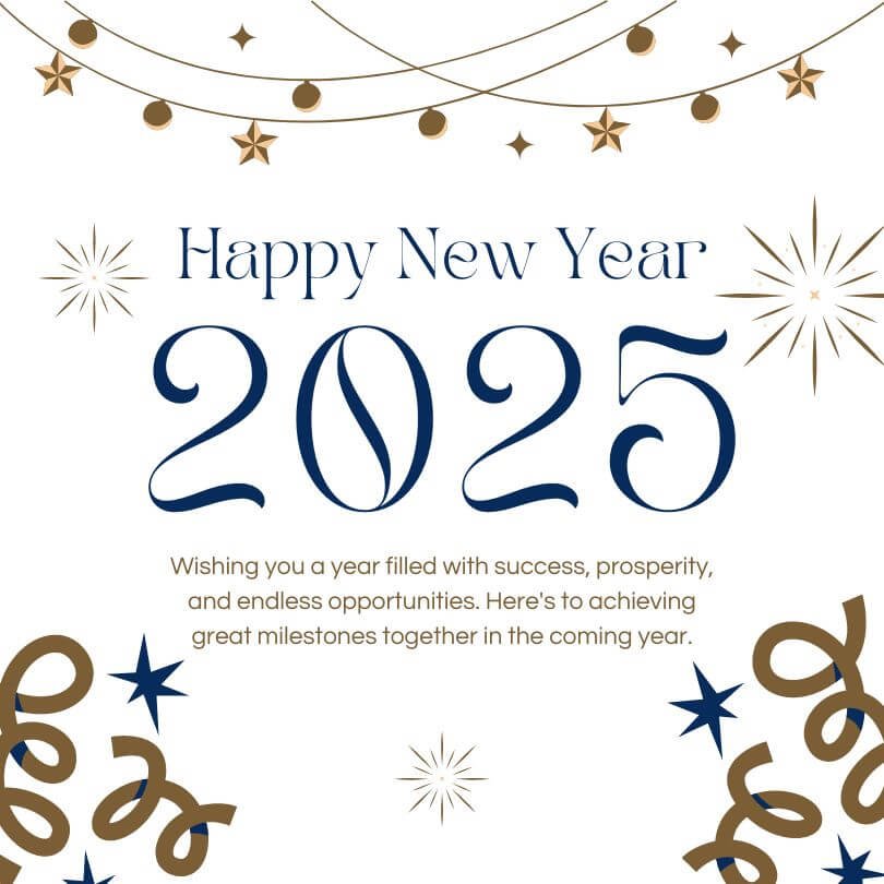 Best 2025 Professional Happy New Year Wishes For Collegues And Team Members