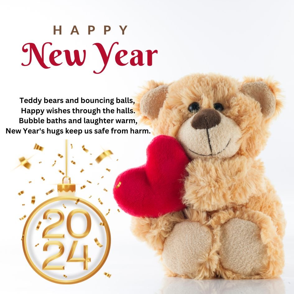 Cute New Year Poems For Kids 2024