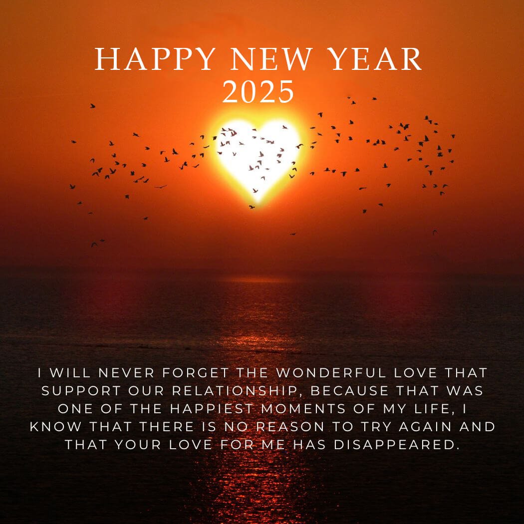 Feeling Sad New Year Wishes 2025 For Ex Girlfriend