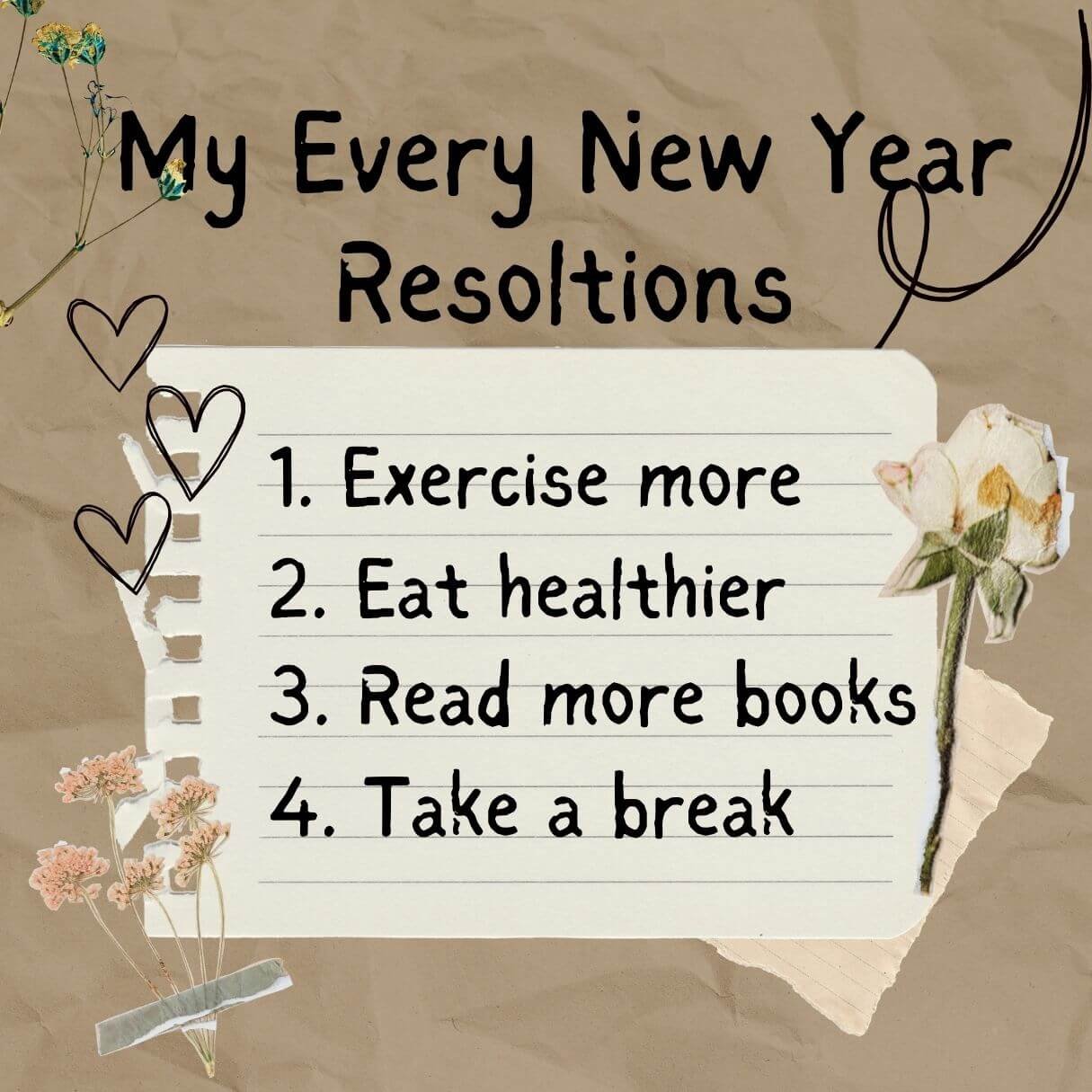 Funny Happy New Year Resolutions For 2024