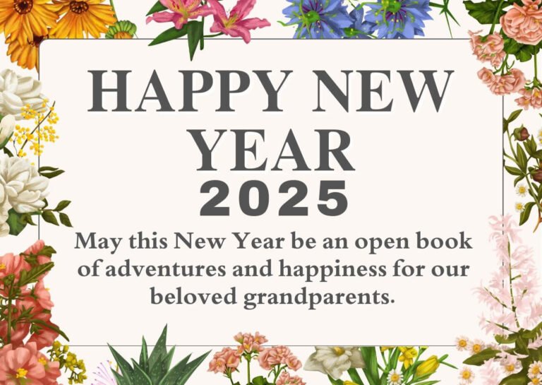 100 Happy New Year 2025 Wishes for Seniors (With Images) iPhone2Lovely