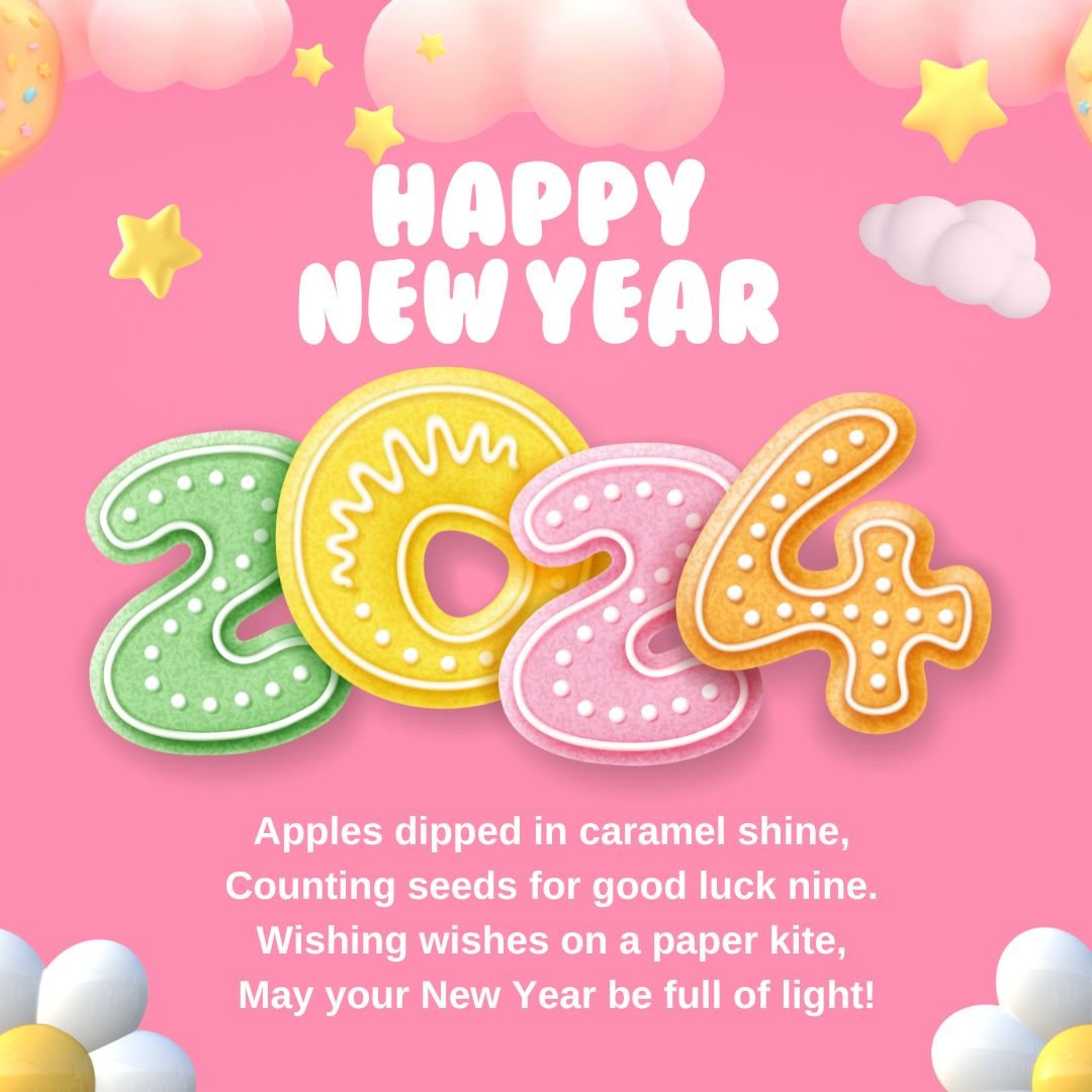 Happy New Year 2024 Poem For Kids And Childs
