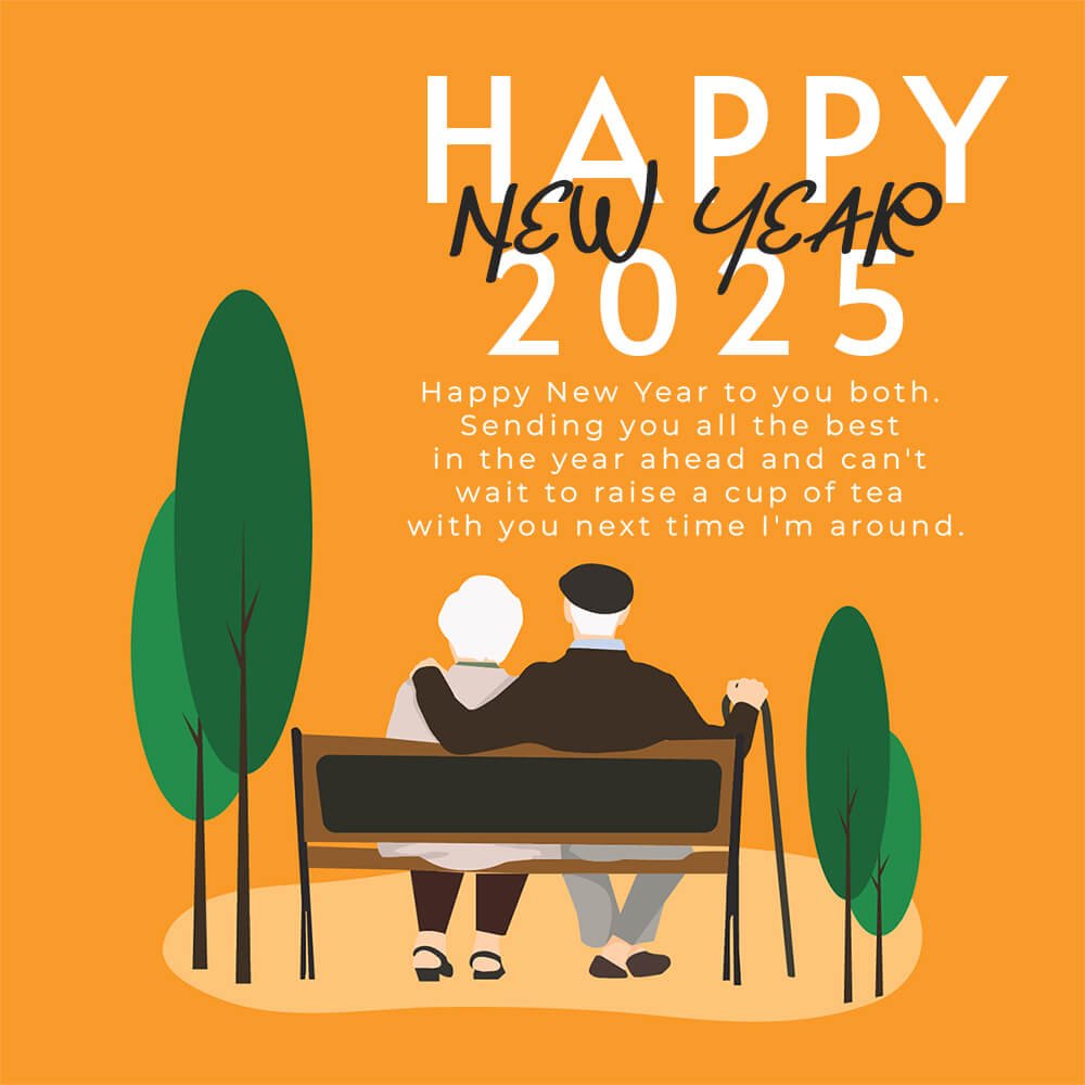 Happy New Year 2025 Wishes For Seniors
